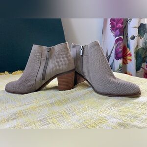 Lucky Brand Ponic Grey Ankle Bootie